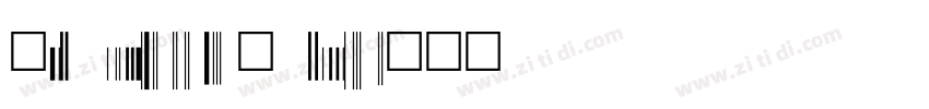 UPC Nosegay Bold字体转换